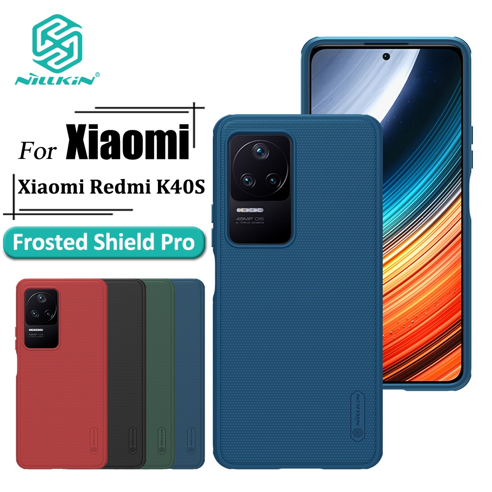 Ốp điện thoại Nillkin bằng TPU + PC mặt nhám siêu mỏng chống sốc/ dấu vân tay tùy chọn màu sắc cho Xiaomi Redmi K40s