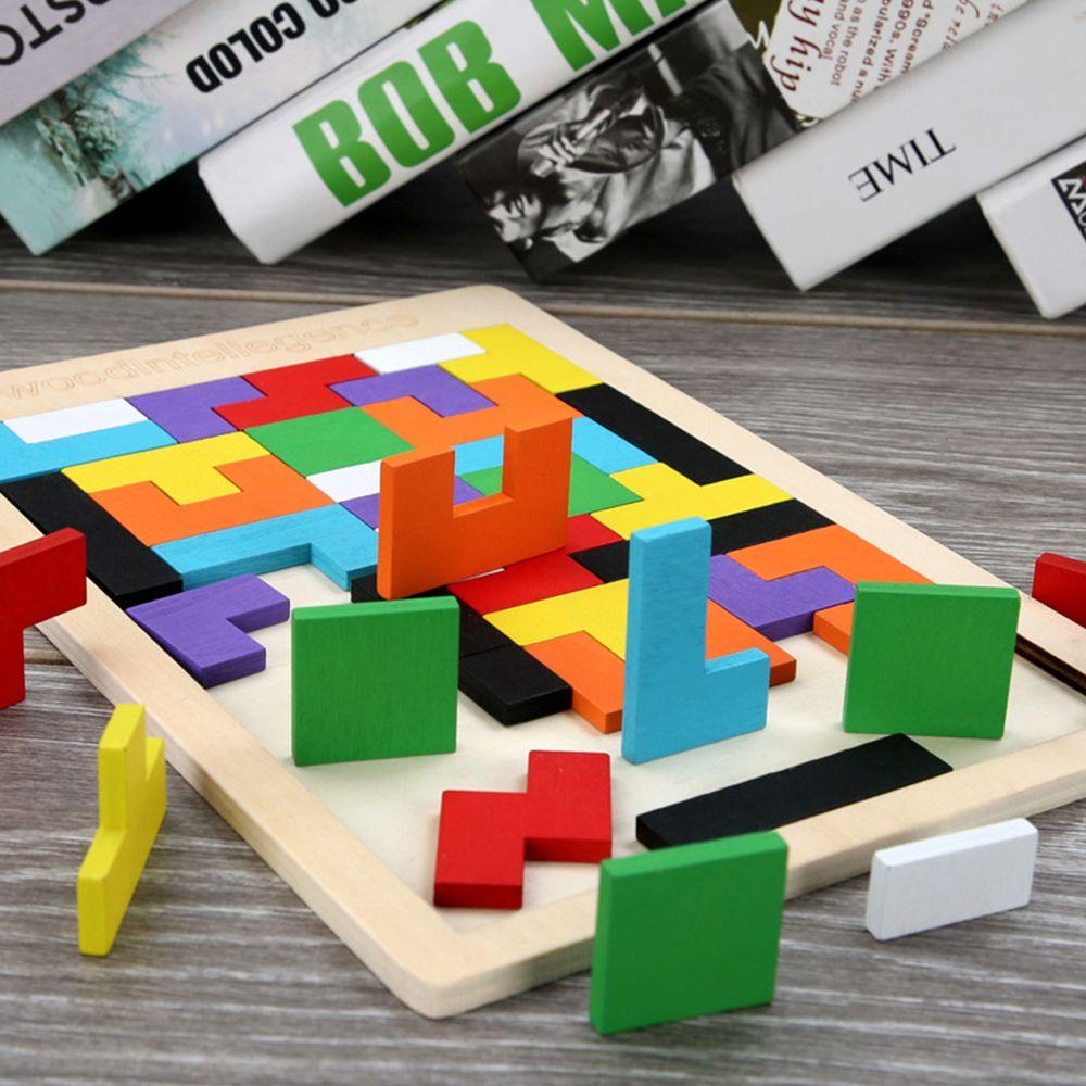 Đồ Chơi Khối Gỗ 3D Ma Thuật Nhận Biết Sớm Cho Bé REBUY1
