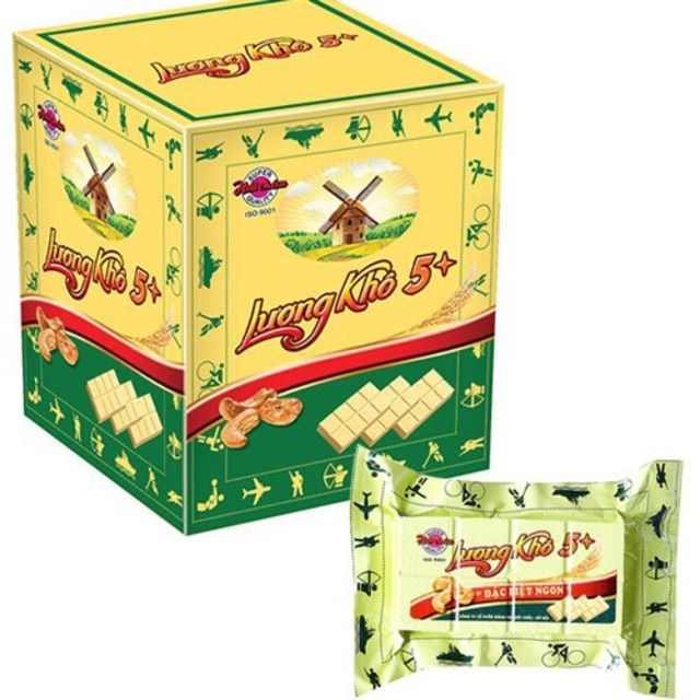 Sỉ 10 Lương khô Hải Châu 5 sao gói 70gr