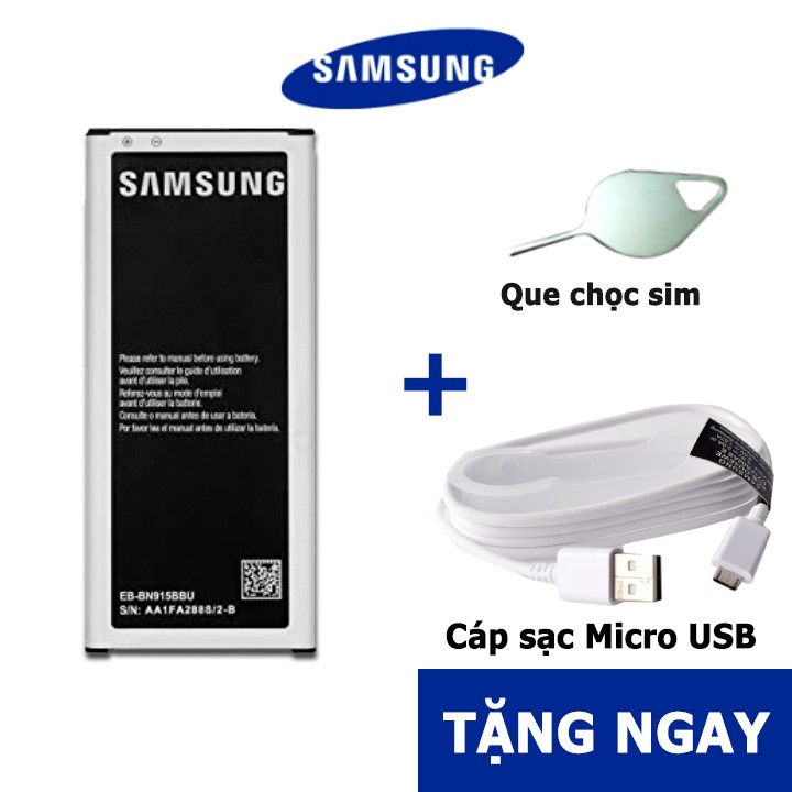 Pin, Phụ kiện Samsung Galaxy Note Edge/ N915 - Bảo hành 3 tháng - Lỗi 1 đổi 1 mới 100%