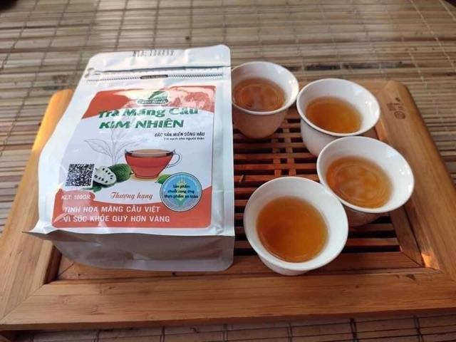 Trà mãng cầu xiêm Kim Nhiên - Liên Kết Xanh (túi 100gr)