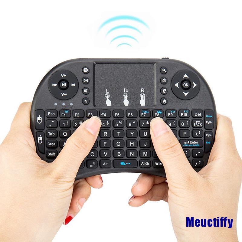 Bàn Phím Không Dây Mini 2.4g Cho Android Smart Tv Box Pc Uu