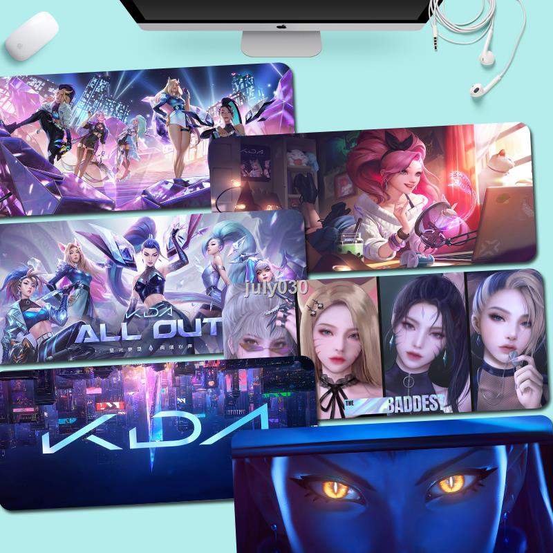Tấm Lót Chuột Và Bàn Phím Cỡ Lớn In Họa Tiết Game LOL Độc Đáo Tiện Dụng