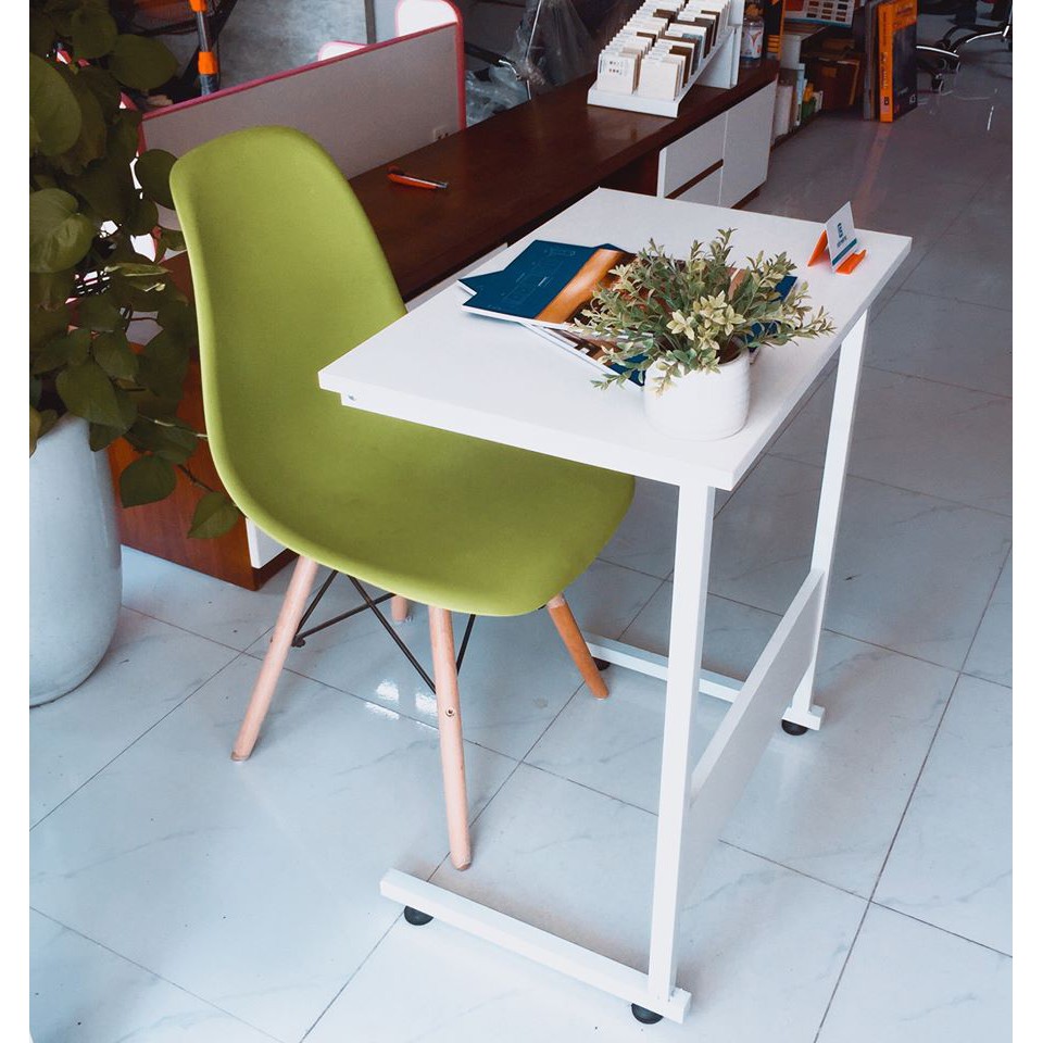 Bàn làm việc bàn học E-Table Nội Thất 5C thiết kế thông minh gọn nhẹ, lắp ráp dễ dàng, chân sắt sơn tĩnh điện chắc chắn