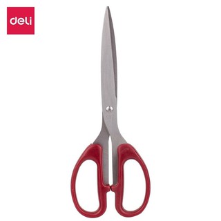 Kéo 210mm Deli - Đen/Đỏ - 1 chiếc - E6010