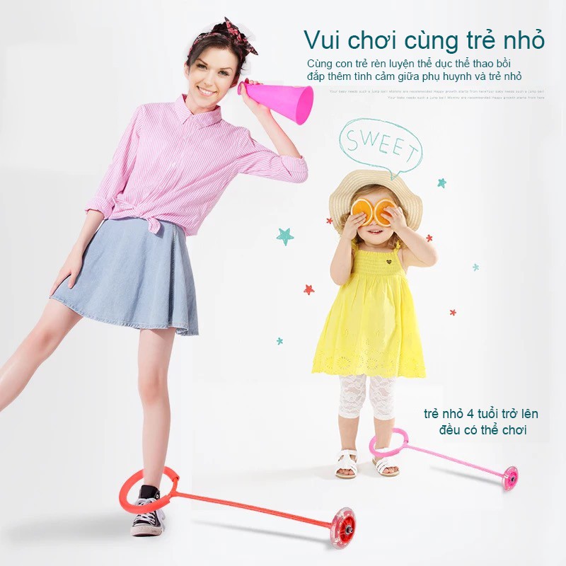 Trò Chơi Bóng Nhảy Vừa Chơi Vừa Tập Thể Dục