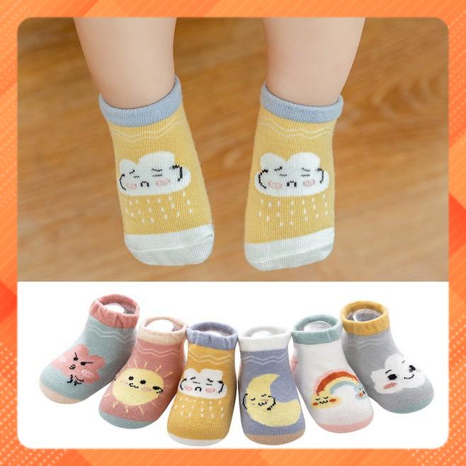 Tất ngắn T9.12 vớ cổ ngắn nhiều mẫu cute size S,M cho bé gái/bé trai