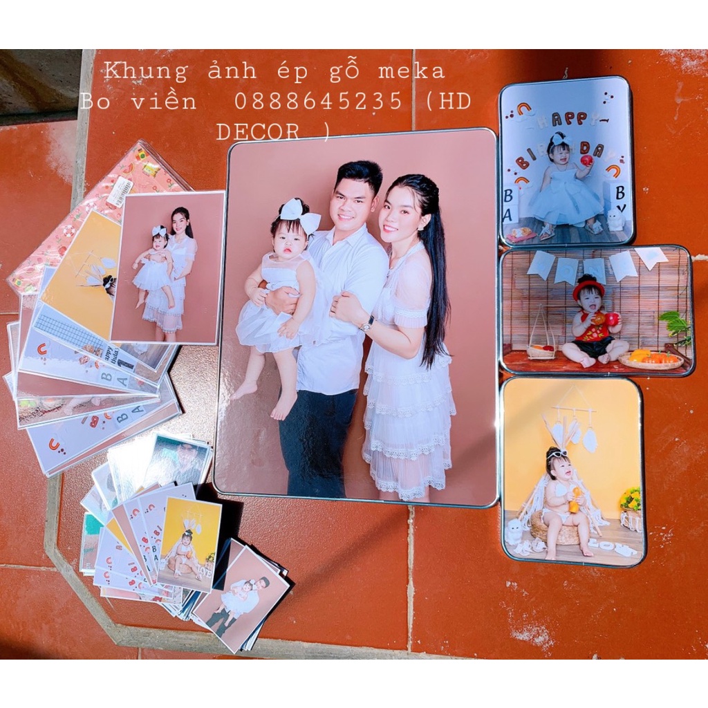 In ảnh 20x30cm  ép plastic tràn viền - chỉ nhận in từ 5 tấm trở lên