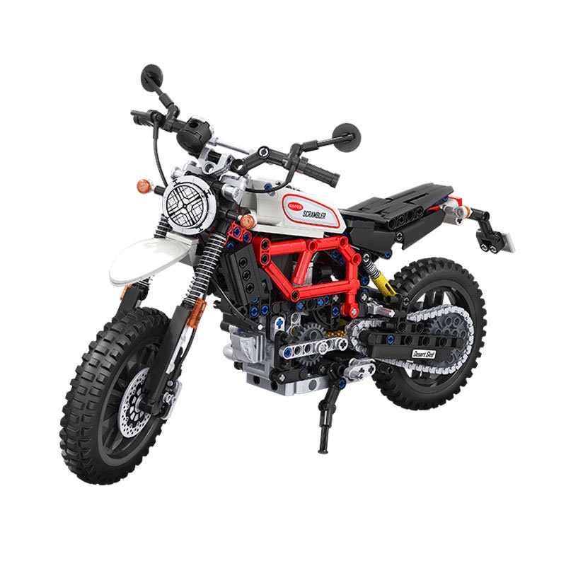 Đồ chơi Lắp ráp Mô hình xe máy Winner 7049  7053 7054 Motorcycle  American Chopper Street Motor Cross Bike City