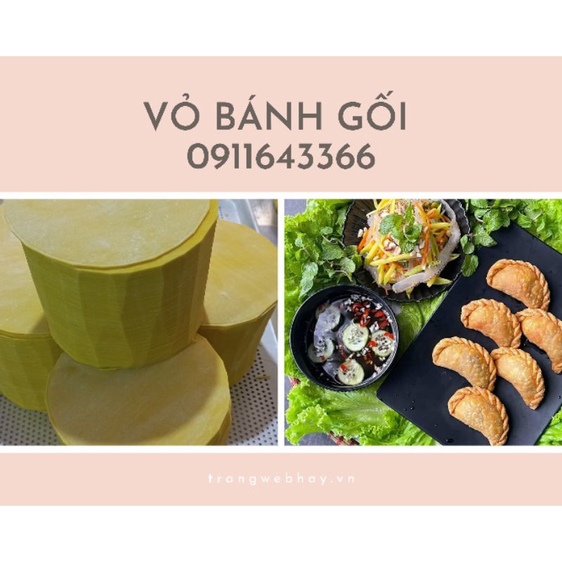 Vỏ Bánh Gối giòn tan - Ship hỏa tốc