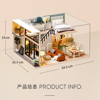 [NHÀ MÔ HÌNH BÚP BÊ DIY] BỘ COMFORTABLE LIFE