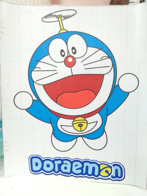 🌻DECAL DÁN NẮP BỒN CẦU 🎀 DORAEMON HOUSE