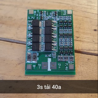 Mạch Bảo Vệ Pin -- 12.6v 40A