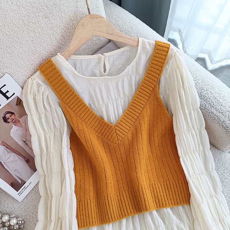 Áo Sơ Mi Voan Dài Tay Thời Trang Mùa Thu Dành Cho Nữ