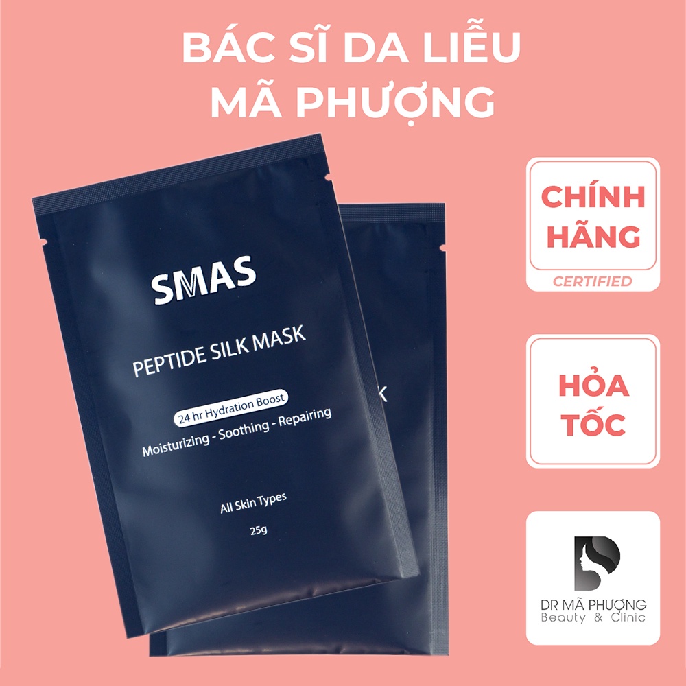 [CHÍNH HÃNG] MẶT NẠ SMAS PEPTIDE 24H MẶT NẠ PHỤC HỒI DA