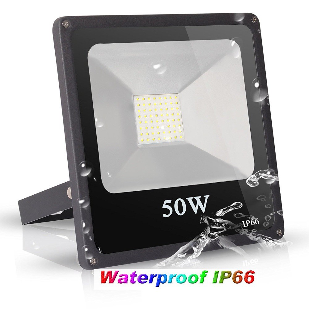Đèn pha led 50w trang trí được chứng nhận chuẩn IP66 cao cấp thương hiệu Can Mei Jia - Led Flood Light 50W