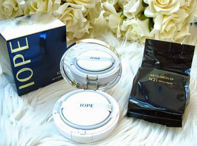 Phấn nước I.O.P.E, Phấn nước che khuyết điểm tốt - Libon.cosmetic