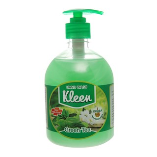 Nước rửa tay Kleen trà xanh 500ml