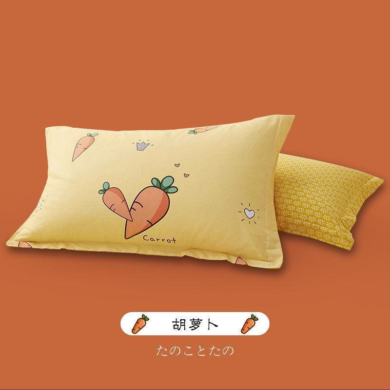 Áo Gối 100% Cotton Mềm Mại Kích Thước 48cmx74cm