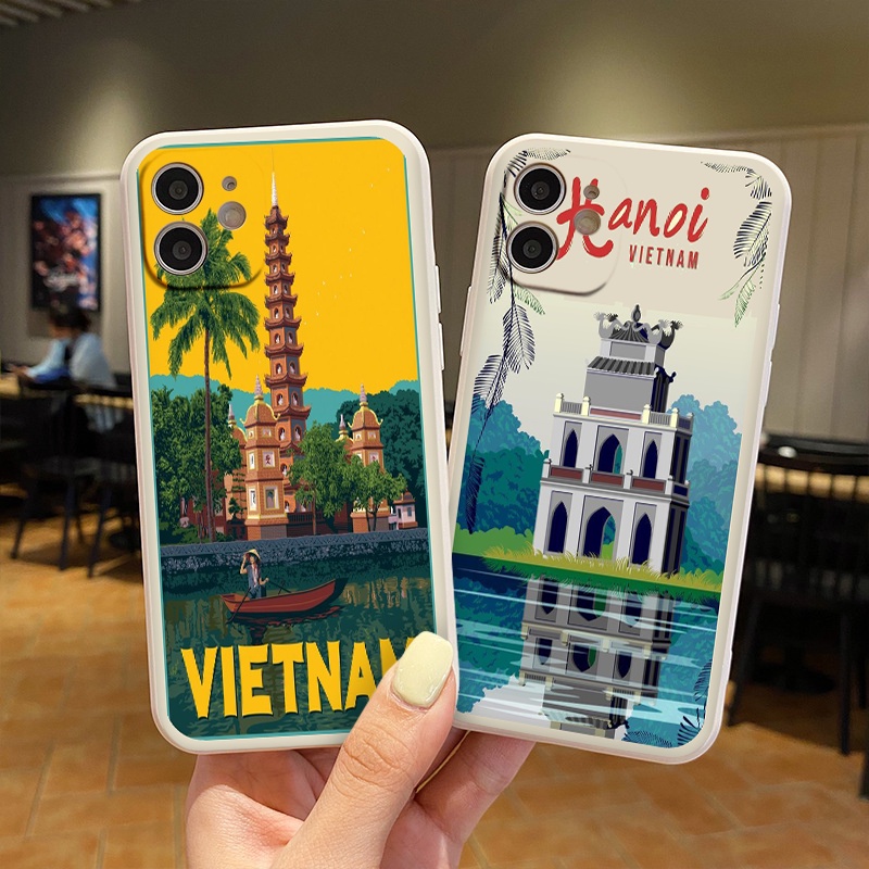 Ốp lưng iphone Danh Lam Thắng Cảnh VN dành cho ip 6 6s 6plus 7 8plus x/Xsmax 11/11promax 12 13promax