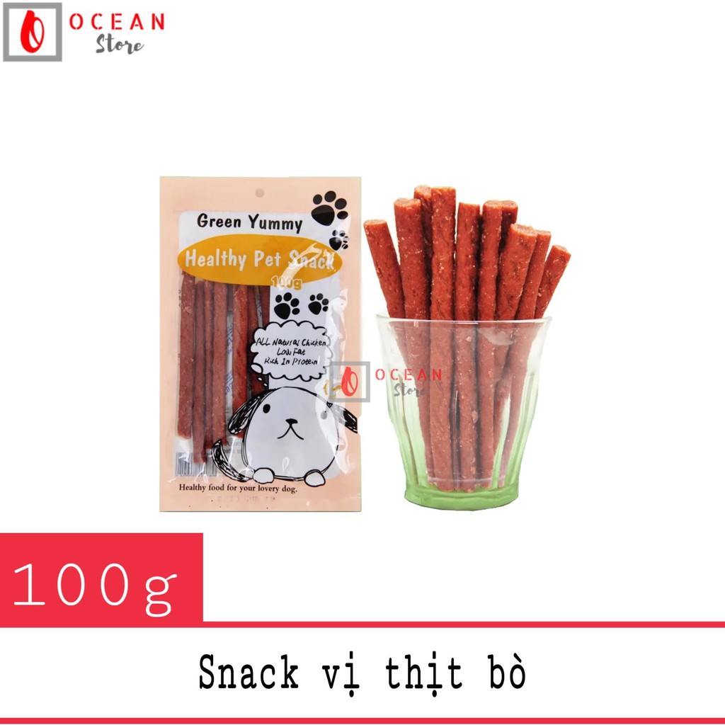 Bánh thưởng cho chó vị thịt bò cây - Snack 06