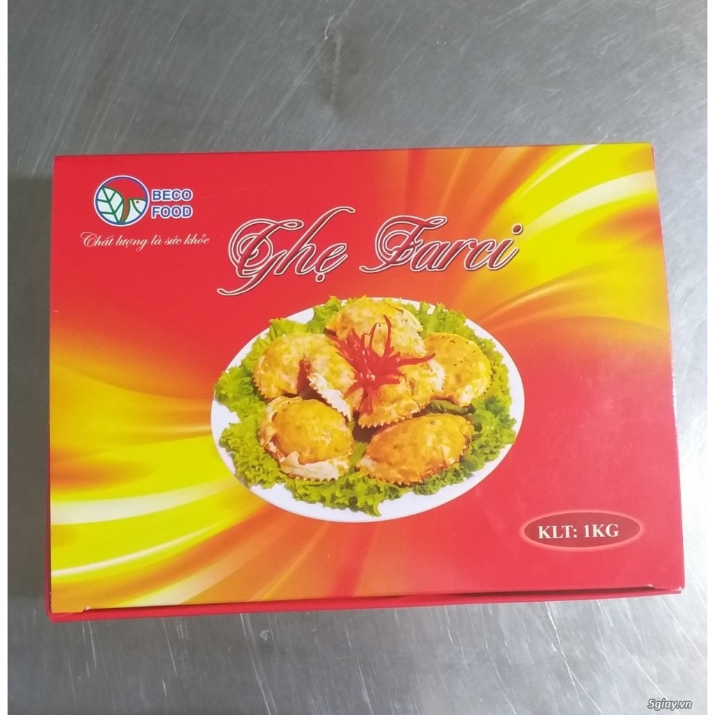 Chả ghẹ Farci siêu ngon hộp 24 mai 1kg (giao hỏa tốc tphcm)