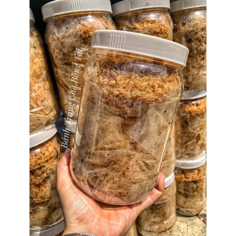 Bánh Tráng Chà Bông Tỏi 250gr