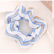 Dây buộc tóc scrunchies, dây cột tóc chun buộc tóc nữ kẻ phồng dễ thương thời trang Hàn Quốc P62 - VHT SHOP