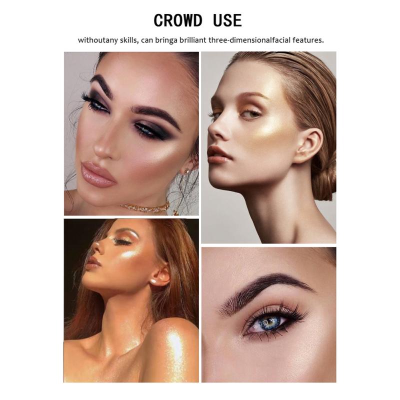 HANDAIYAN Ánh kim cương, bột có độ bóng cao phân cực, hiệu quả làm trắng lâu dài và không trang điểm | BigBuy360 - bigbuy360.vn