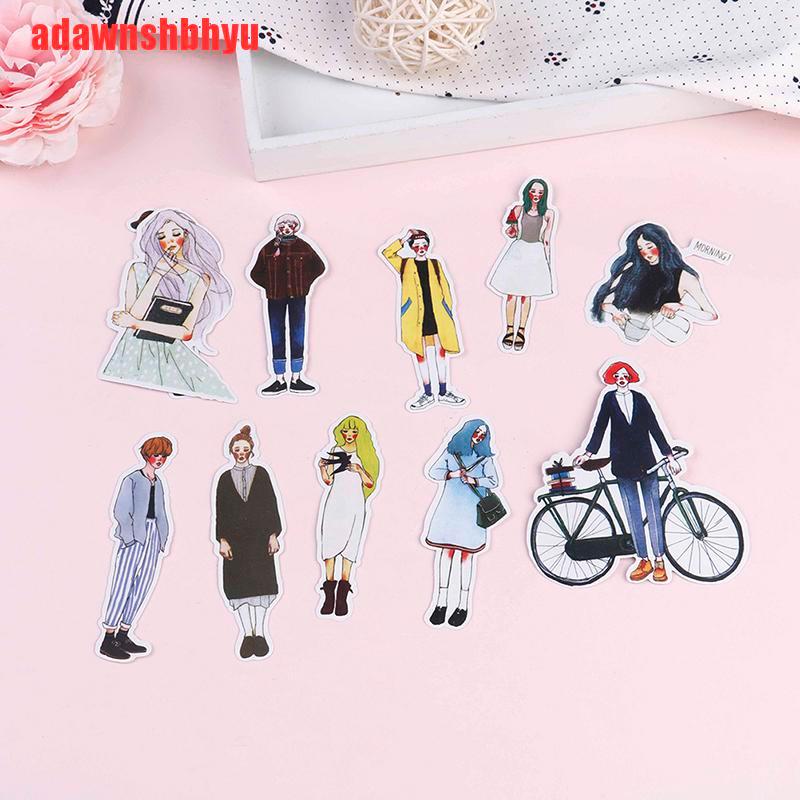 Gói 280 Miếng Dán Trang Trí Sổ Tay DIY Xinh Xắn