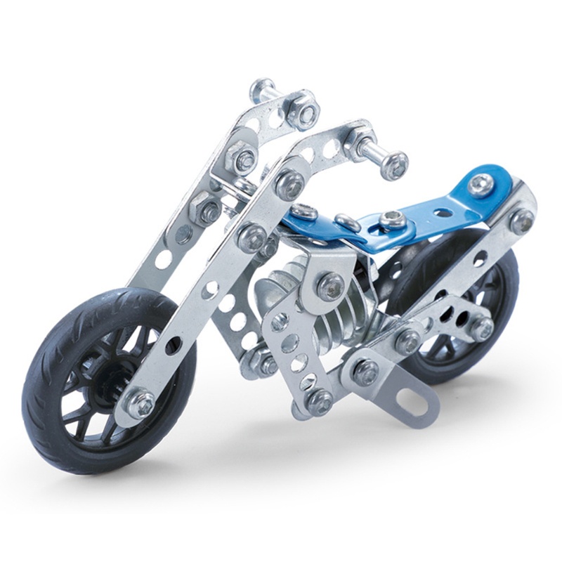 Mô Hình Xe Mô Tô Xây Dựng Bằng Hợp Kim Cho Trẻ Em