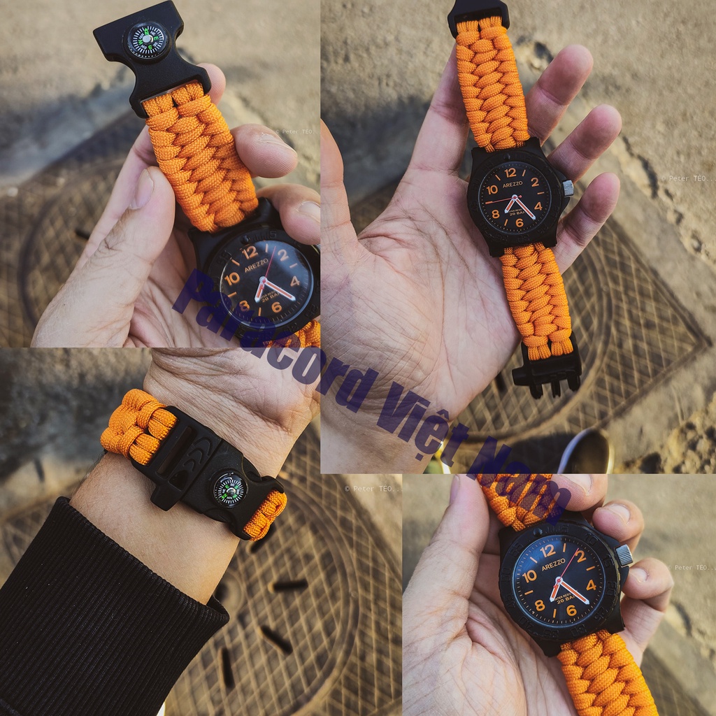 [10m] Dây Dù Paracord 9 Lõi 4mm tròn - 10 mét