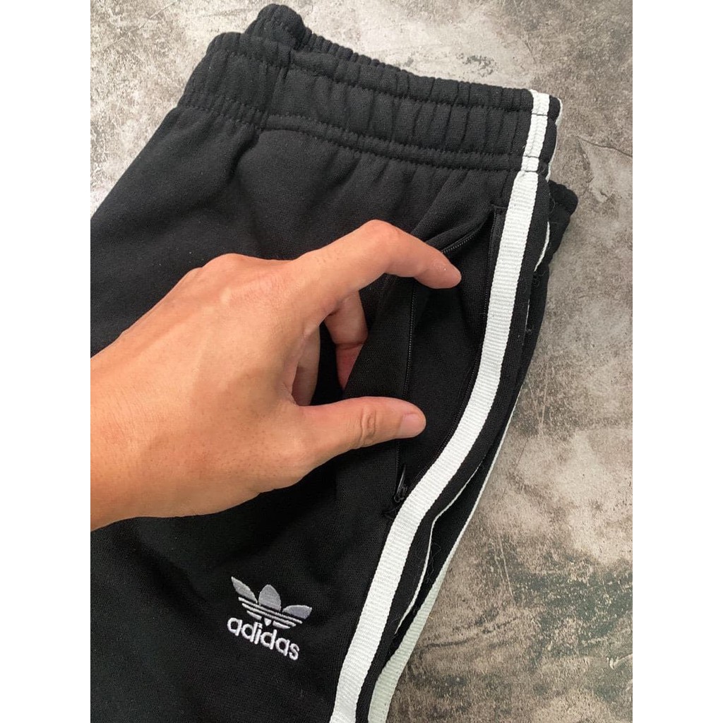 Cuff Track Pant - Quần Jogger đen basic - Quần tập gym, yoga, chạy bộ hàng cambodia xuất khẩu