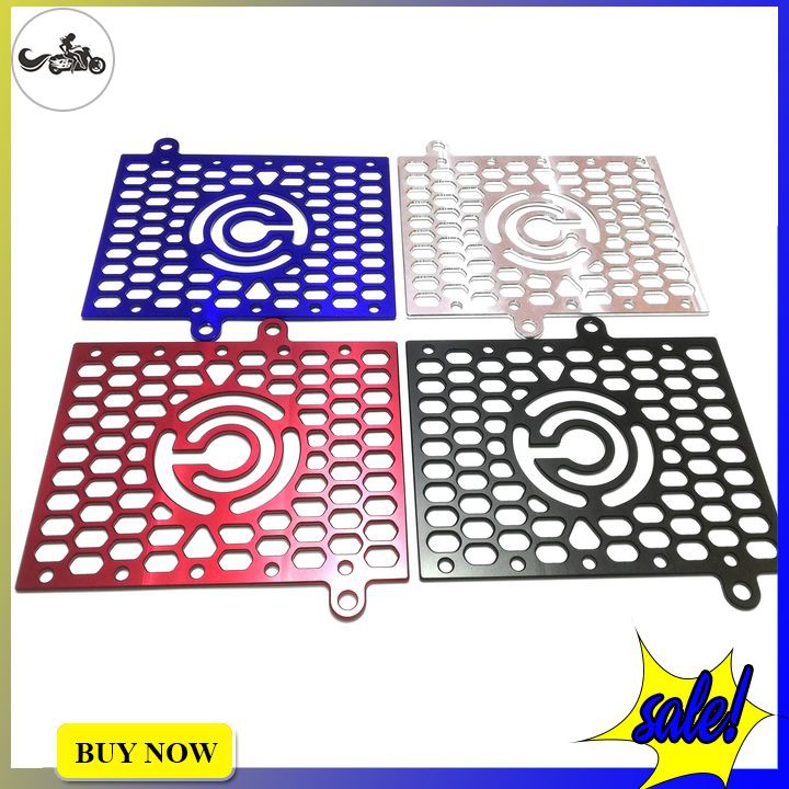 Che két nước nhôm CNC dày dặn cho xe Exciter135 gắn như zin không cần chế