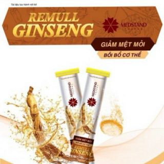 Viên sủi Hồng Sâm redmull Ginseng 20viên🔥Bồi bổ cơ thể-Giảm mệt mỏi🔥