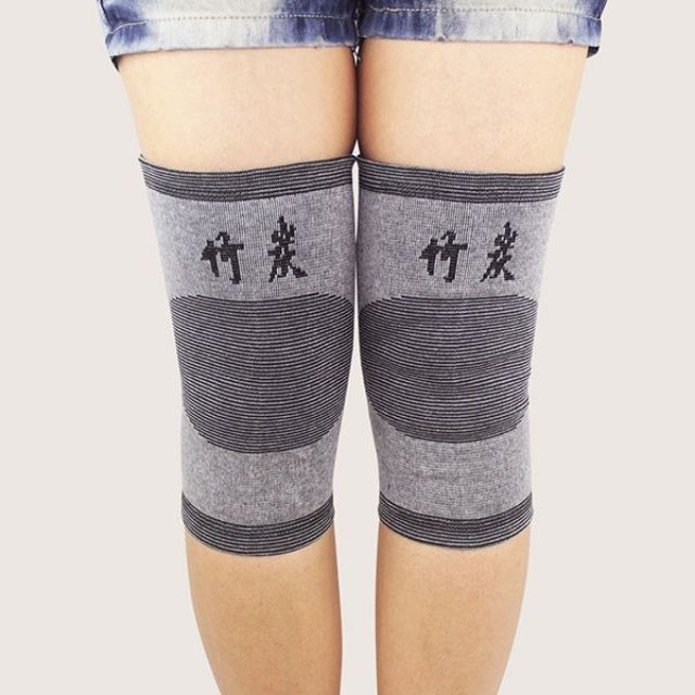 Bó gối và bảo vệ đầu gối bằng sợi tre  than hoạt tính