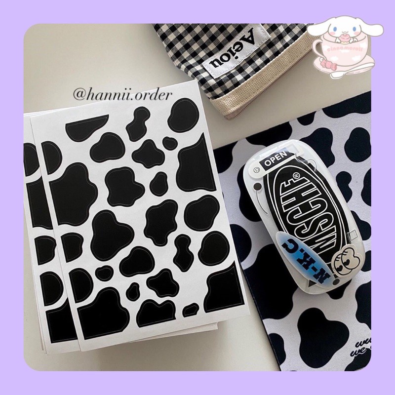 Sticker 🔮 Sticker bò sữa siêu cute