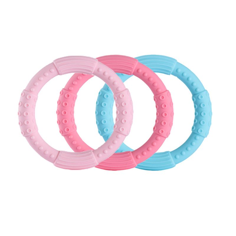 Vòng Đeo Tay Bằng Silicone Dành Cho Bé Đang Mọc Răng