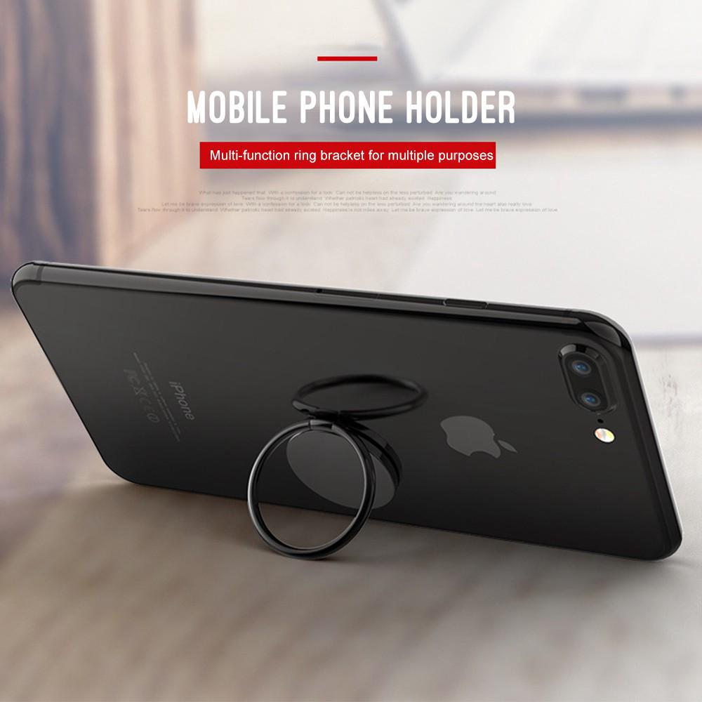 Giá đỡ điện thoại dạng nhẫn đeo tay cho iPhone Android