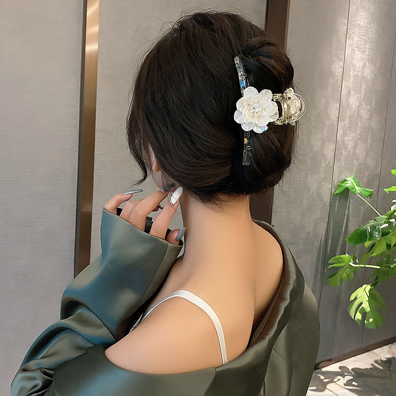 phong cách Hàn Quốc Kẹp Tóc Người phụ nữ dịu dàng Thời trang trang sức quý giá kẹp tóc phụ kiện tóc cao cấp