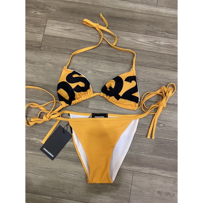 [BKN1013] &lt;BRAND&gt; SET BIKINI DSQUA.RED2 VÀNG