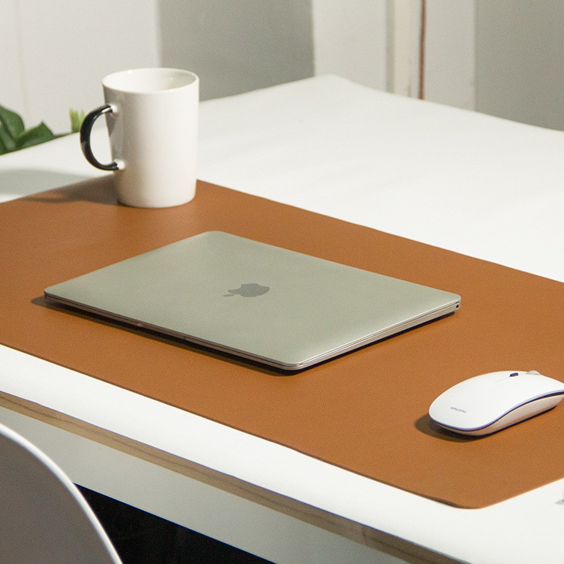 Thảm da trải bàn làm việc Deskpad size lớn (nhiều màu)