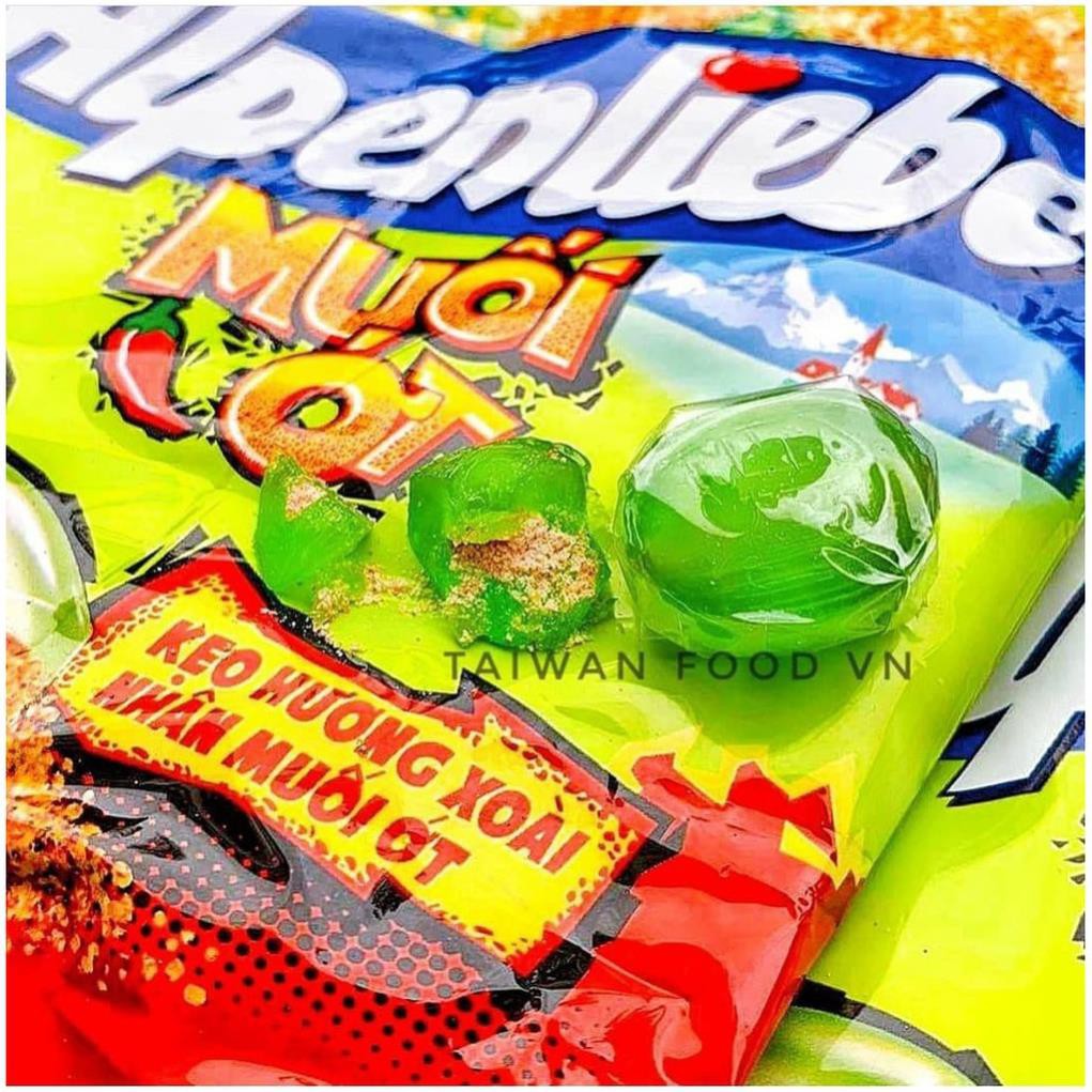 Kẹo Alpenliebe hương vị xòai nhân muối ớt (Gói 30 viên)