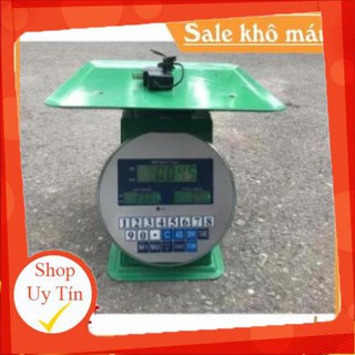 Cân đồng hồ điện tử tính tiền 60kg/10g có 2 mặt trước và mặt sau