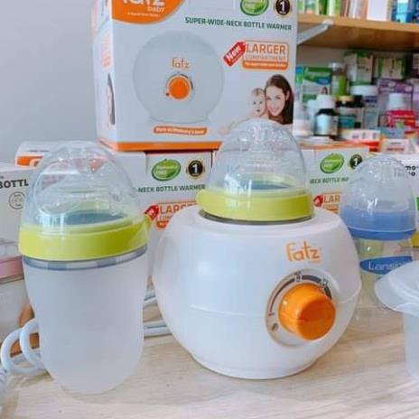 [BH 24 tháng] Máy hâm sữa Fatz Baby cho bình cổ siêu rộng FB3027SL và FB3028SL