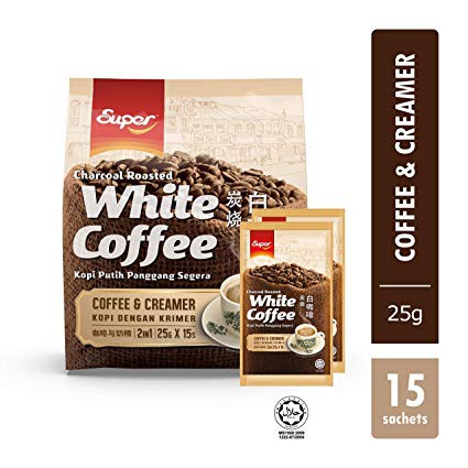 Cà phê trắng Super White Coffee 2 in 1 - Coffee and Creamer | BigBuy360 - bigbuy360.vn