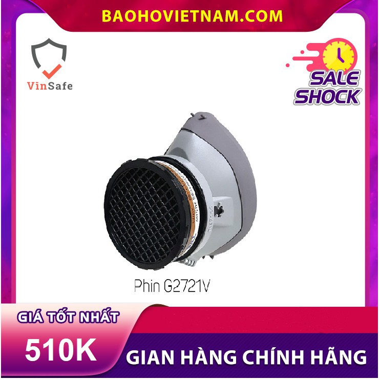 Mặt nạ phòng độc Restech RM 7100 + Phin G2721V