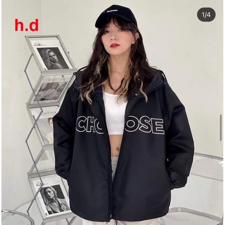 Áo gió mũ CHOOSE HD6