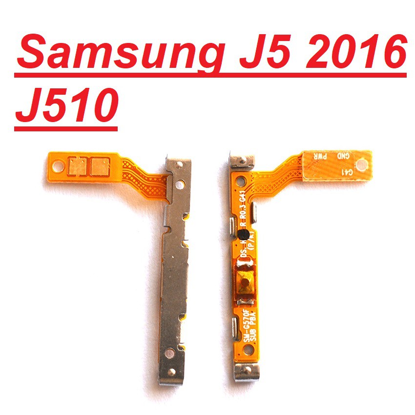 ✅ Mạch Nút Nguồn Samsung J5 2016 J510 Dây Cáp Nút Mở Nguồn On Off , Tăng Giảm Âm Lượng Linh Kiện Thay Thế