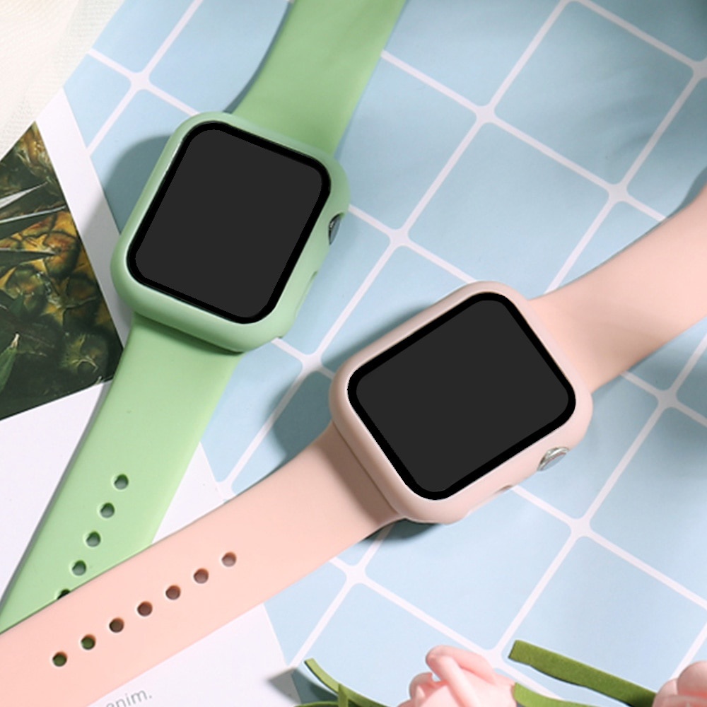 Miếng dán cường lực cao cấp bảo vệ màn hình đồng hồ Apple Watch 44mm 40mm SE 6 5 4 3 6 5 38mm 42mm